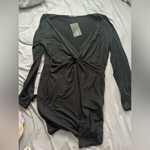 Black Long Sleeve Dress
